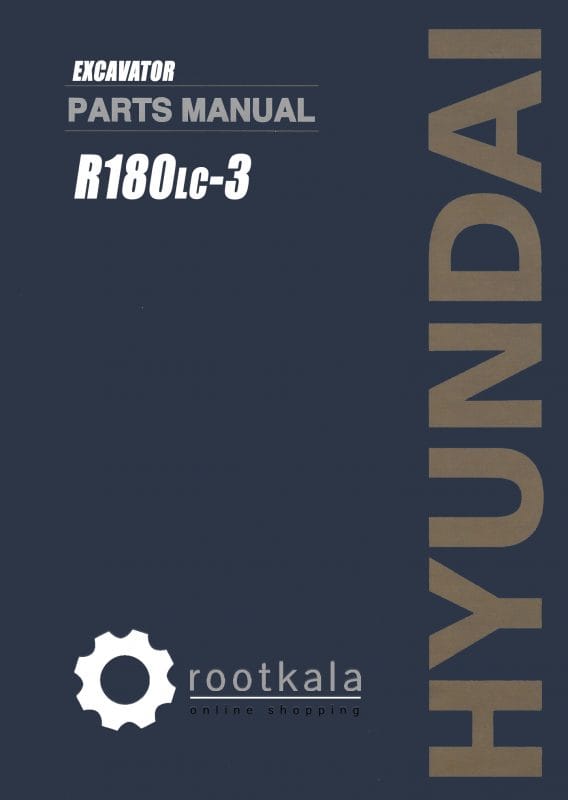 کتاب PDF قطعات بیل مکانیکی هیوندای R180LC-3