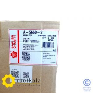 فیلتر هواکش لودر کوماتسو W90 ساکورا A-5660-S