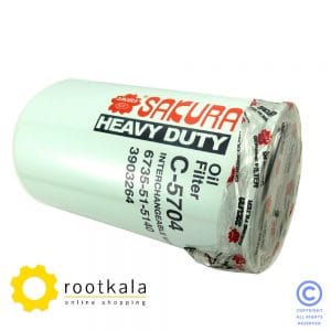 فیلتر روغن موتور کامینز ساکورا C-5704