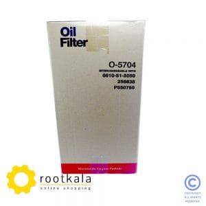 فیلتر روغن سطلی موتور بلدوزر کاترپیلار کوماتسو D155 ساکورا O-5704