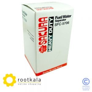 فیلتر گازوییل (سپراتور) بیل مکانیکی هیوندا R290 ساکورا SFC-5706