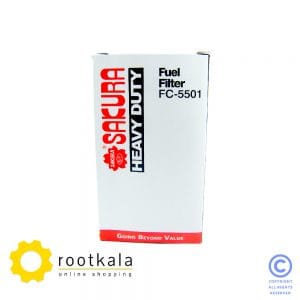 فیلتر گازوییل موتور کاترپیلار ساکورا FC-5501
