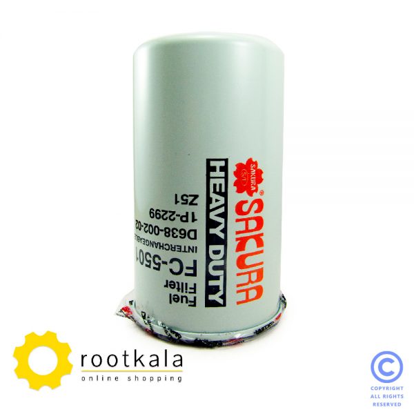 فیلتر گازوییل موتور کاترپیلار ساکورا FC-5501