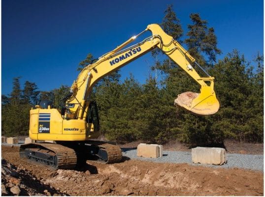 بیل مکانیکی pc238