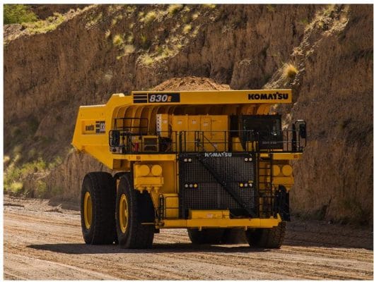 دامتراک برقی 830E-5 کوماتسو