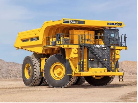 دامتراک برقی 730E-10 کوماتسو