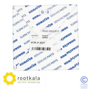 رینگ موتور کوماتسو SA6D102 (اورجینال)