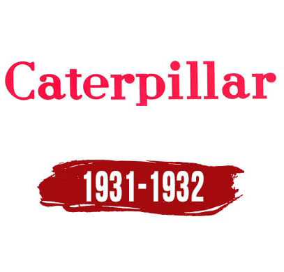  لوگوی کاترپیلار از سال 1931 - 1932