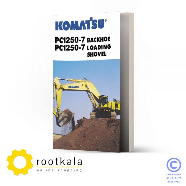  فایل PDF قطعات بیل مکانیکی کوماتسو PC1250-7