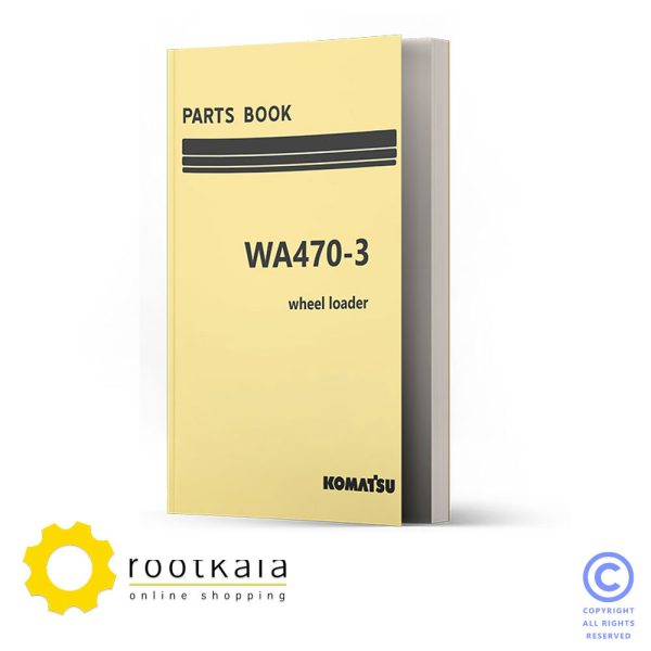  فایل PDF قطعات بیل مکانیکی کوماتسو WA470-3