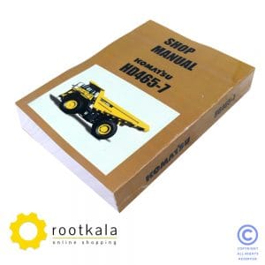 کتاب قطعات دامتراک کوماتسو HD465-7R