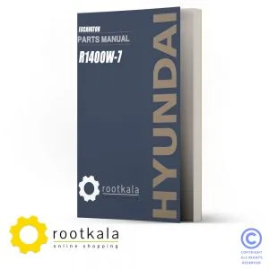 دانلود کتاب قطعات بیل مکانیکی هیوندای R1400W-7