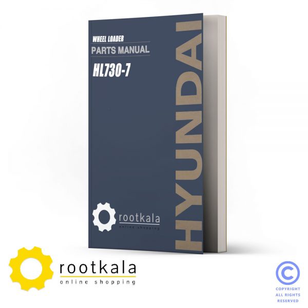 فایل PDF کتاب قطعات لودر هیوندای HL730-7