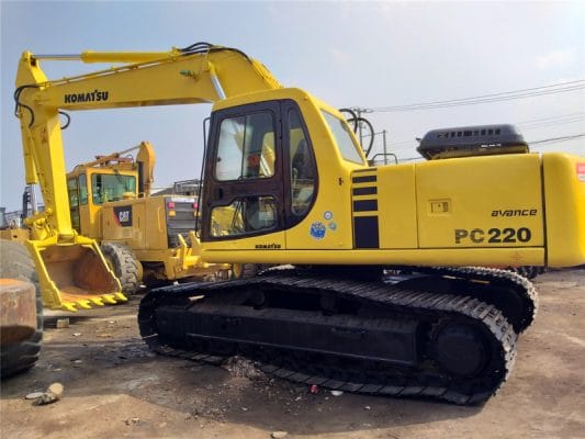 همه چیز در مورد بیل مکانیکی کوماتسو PC220-7