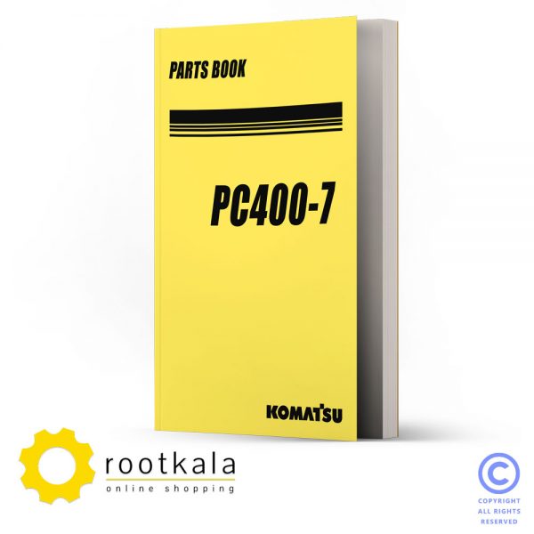 فایل PDF کتاب بیل مکانیکی کوماتسو PC400-7