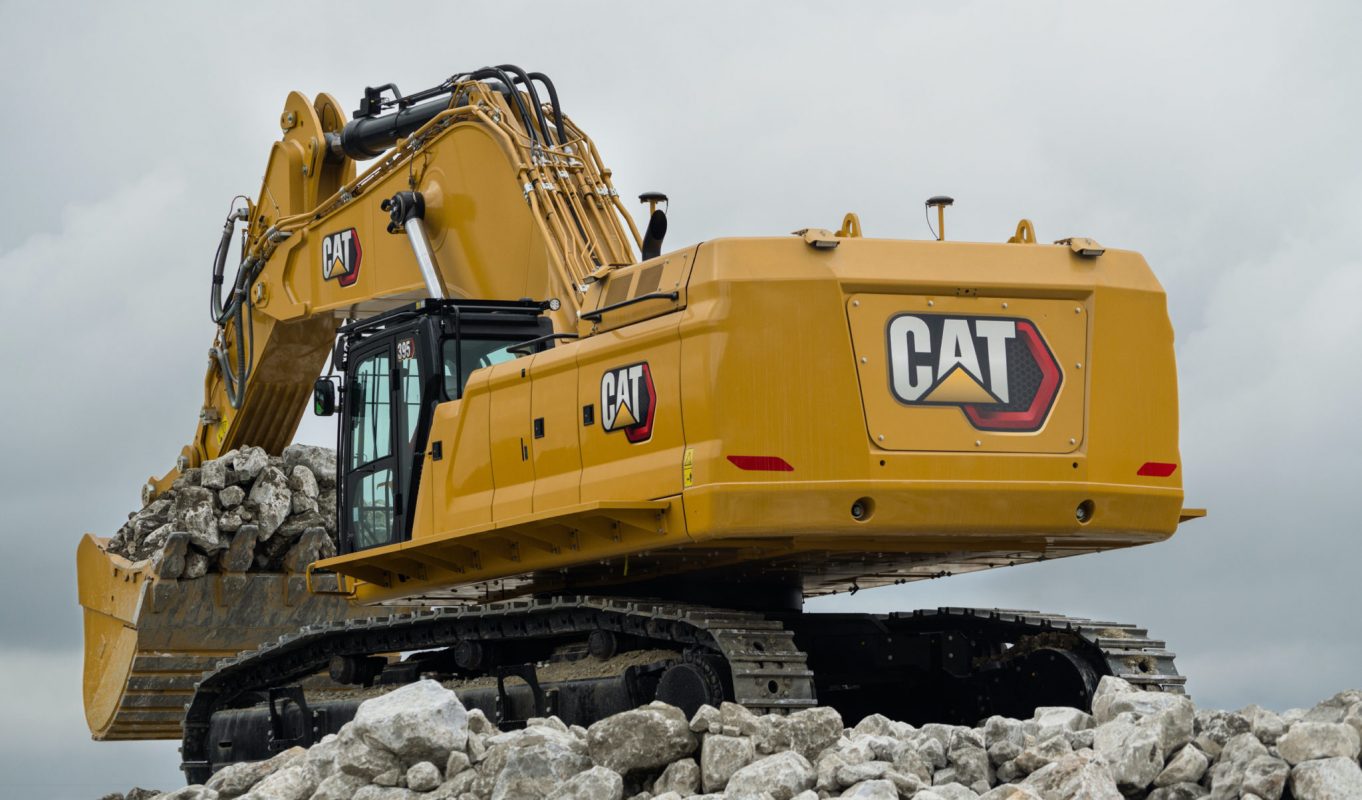 Caterpillar excavator