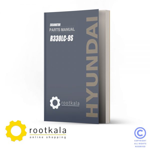 فایل PDF کتاب قطعات بیل مکانیکی هیوندای R330LC-9S