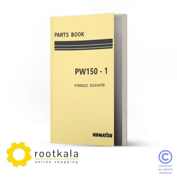 فایل PDF کتاب قطعات بیل مکانیکی کوماتسو PW150-1