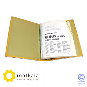 کتاب تعمیرات موتور کوماتسو 6D105