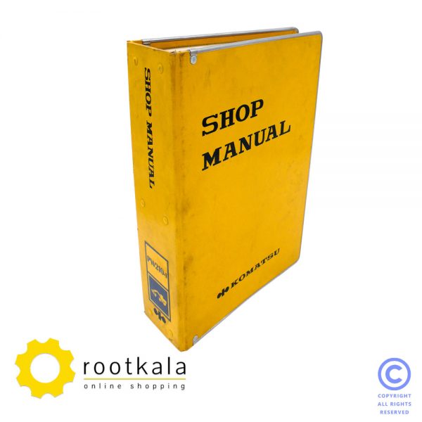 کتاب تعمیرات بیل مکانیکی کوماتسو PW210-1