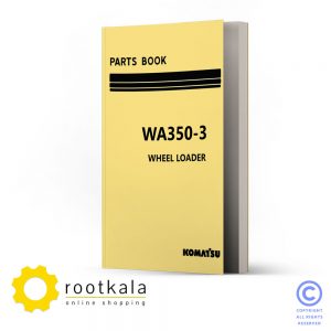 فایل PDF کتاب قطعات لودر کوماتسو WA350-3