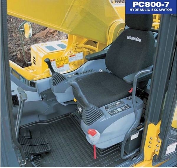 بیل مکانیکی کوماتسو PC800-7