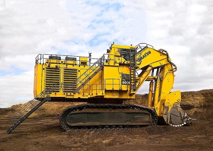 پنجمین بیل مکانیکی غول پبکر جهان ، بیل مکانیکی Komatsu PC8000-11 