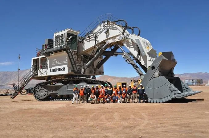 هشتمین بیل مکانیکی غول پبکر جهان ، بیل مکانیکی Liebherr R 996 B