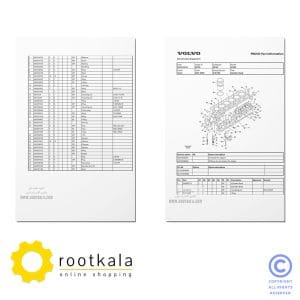 فایل PDF کتاب قطعات بیل مکانیکی ولوو EC360