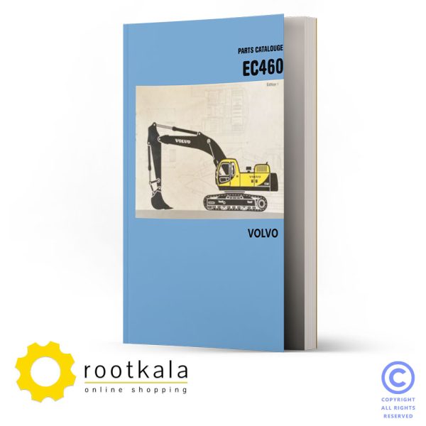 فایل PDF کتاب قطعات بیل مکانیکی ولوو EC460