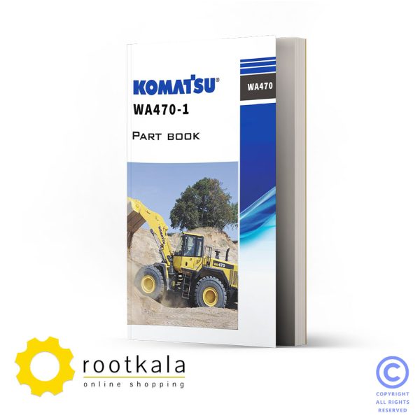 فایل PDF کتاب قطعات لودر کوماتسو WA470-1