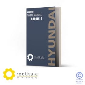 فایل PDF کتاب قطعات بیل مکانیکی هیوندای R800-9