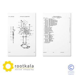 فایلPDF کتاب قطعات بیل مکانیکی کوماتسو PC400-8