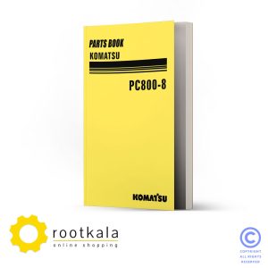 فایلPDF کتاب قطعات بیل مکانیکی کوماتسو PC800-8
