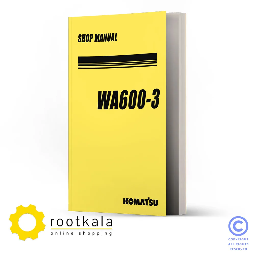 فایل PDF تعمیرات لودر کوماتسو WA600-3