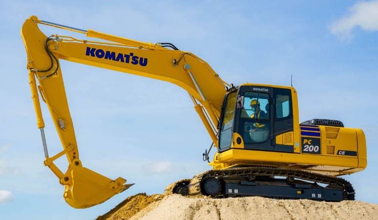 بیل مکانیکی کوماتسو