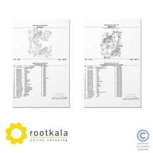 فایل PDF قطعات بلدوزر کوماتسو D355-A3