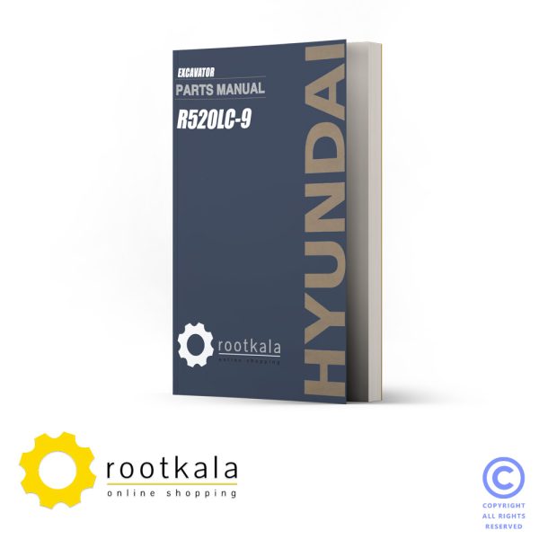 فایل PDF قطعات بیل مکانیکی هیوندای R520-9