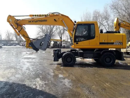 بیل مکانیکی هیوندای R200W-7 (5)