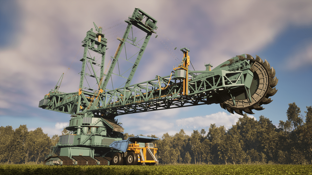 ماشین حفاری Bagger 293