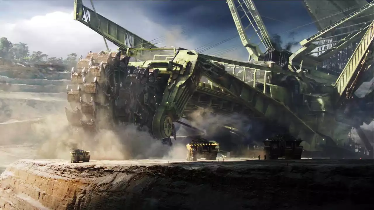 ماشین حفاری Bagger 293