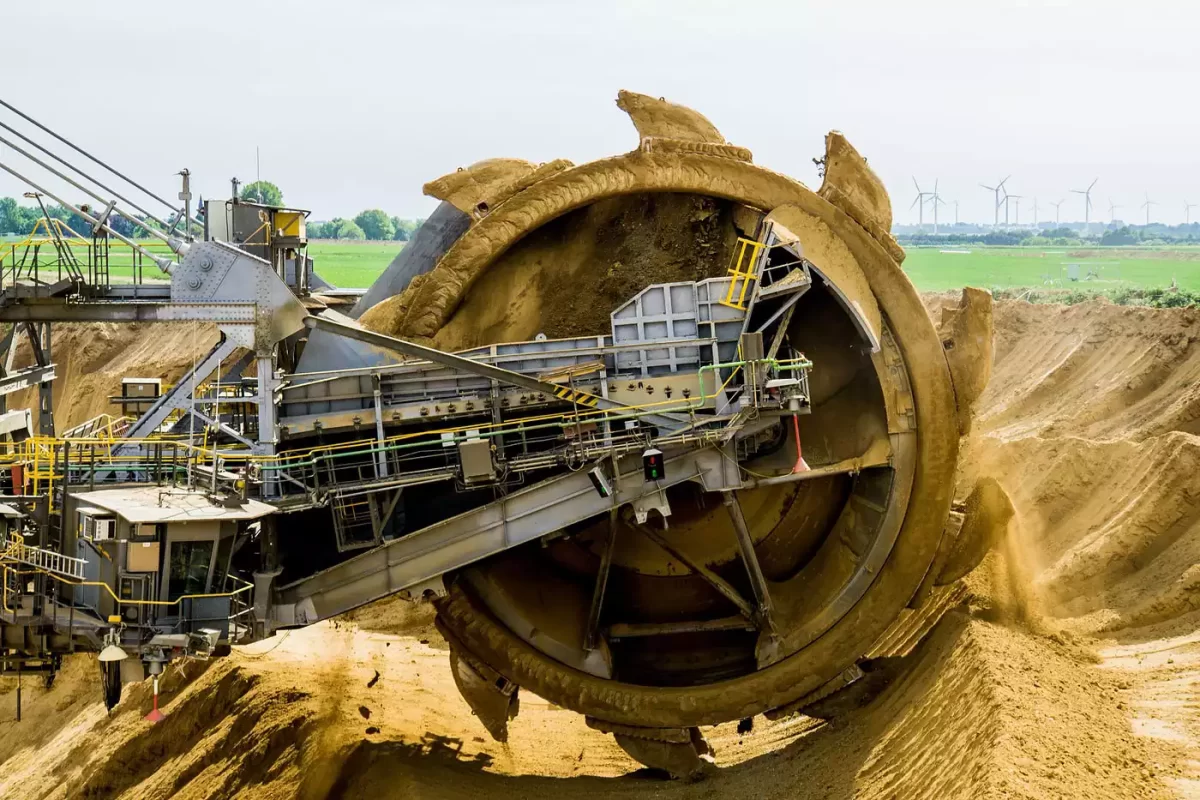 ماشین حفاری Bagger 293