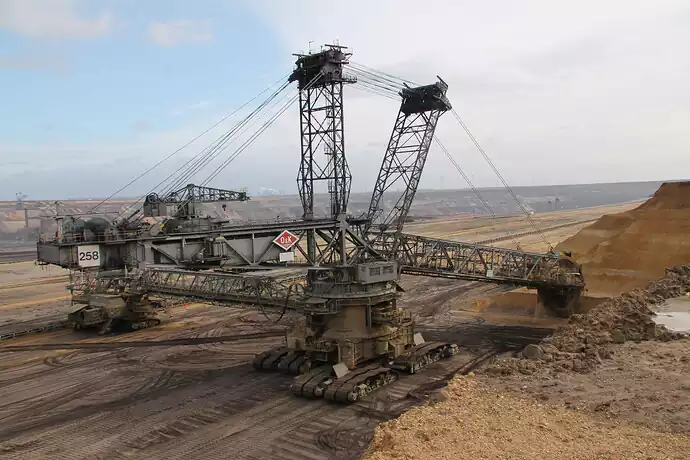 ماشین حفاری Bagger 293