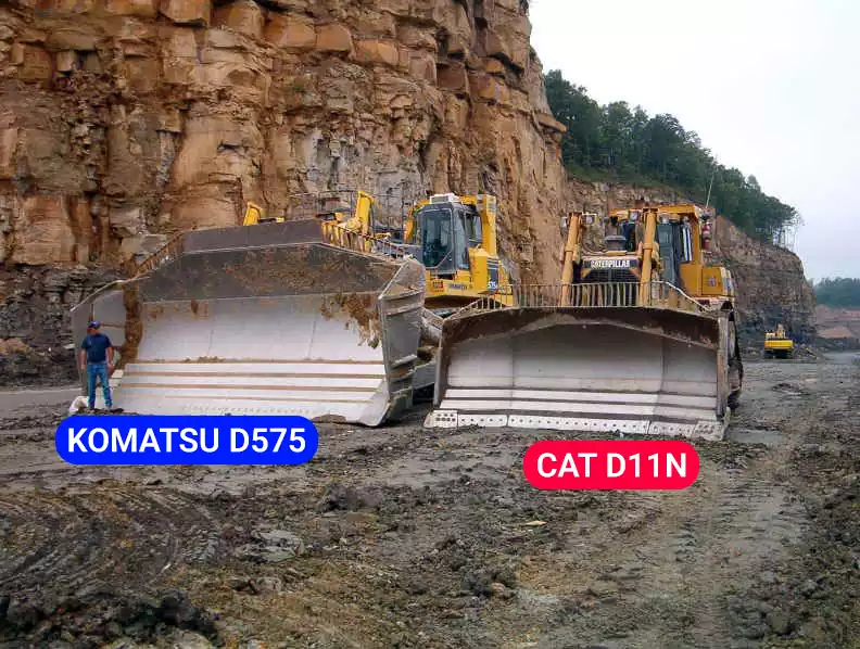 بلدوزر کوماتسو D575A-3 SD