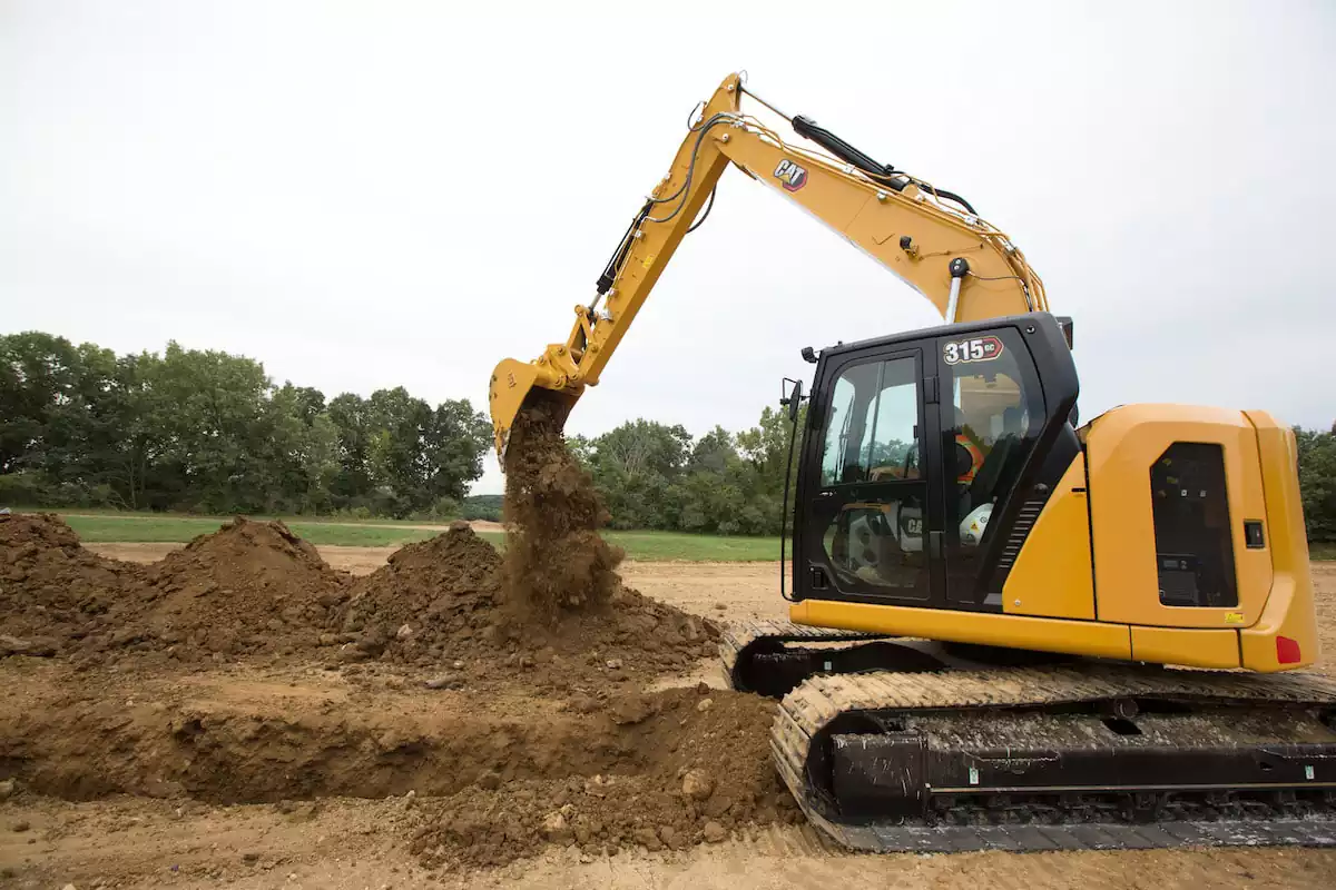 بیل مکانیکی کاترپیلار 315 GC