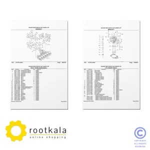 فایل PDF قطعات بلدوزر کوماتسو D155A-6