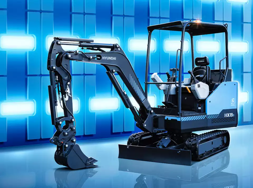 مینی بیل برقی هیوندای HX19e