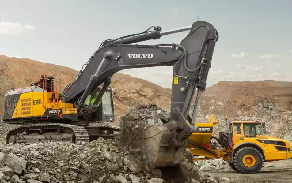 بیل مکانیکی ولوو EC950F