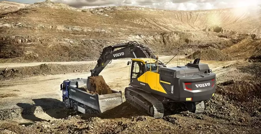 بیل مکانیکی ولوو EC480E هیبرید