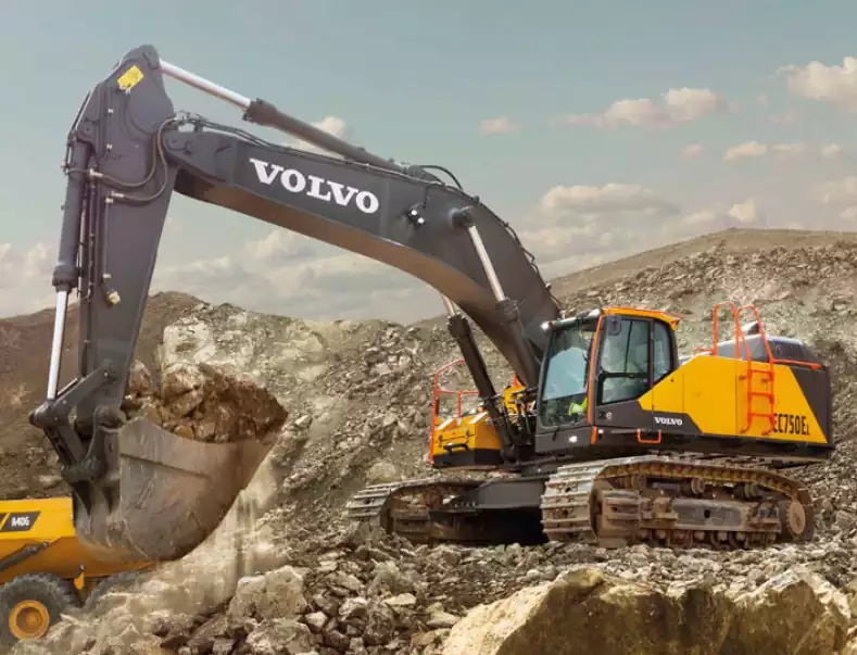 بیل مکانیکی ولوو EC750E